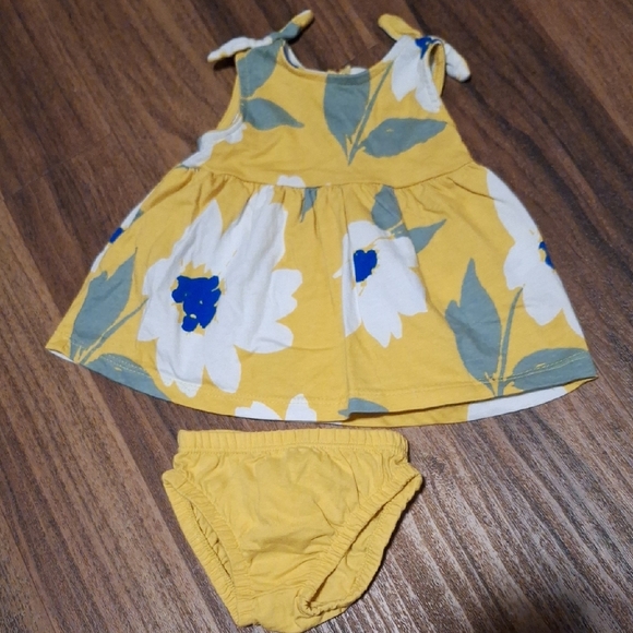 💥Buy2Get1Free💥Yellow Floral Kids Dress Set - Picture 1 of 1
